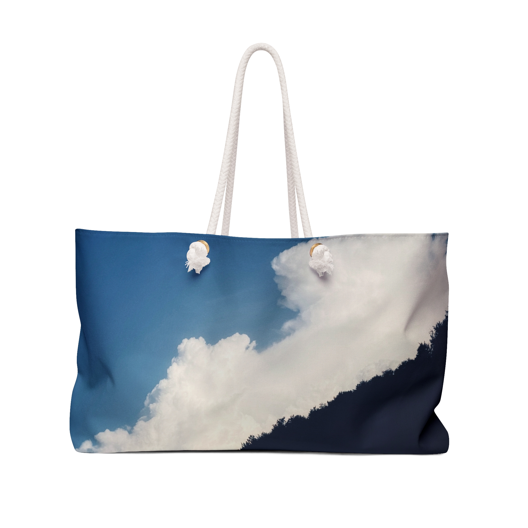 Man in Kyoto - Cloud-Inspired Weekender Bag for Travel & Adventure