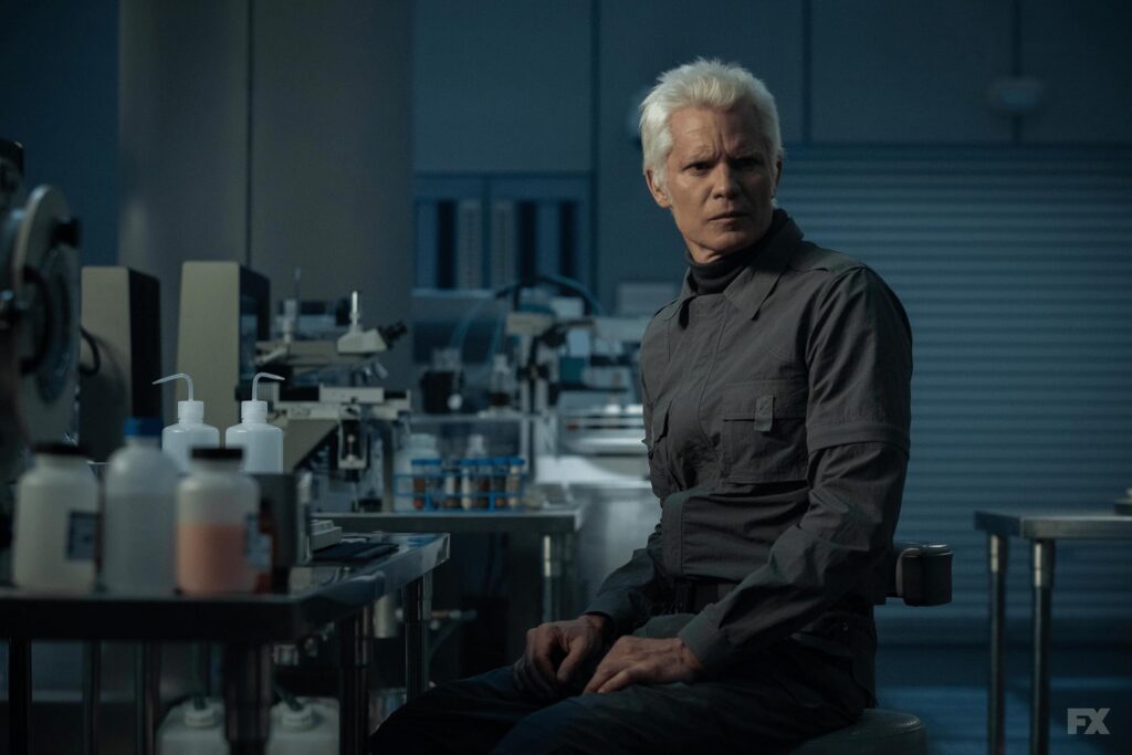 Alien: Earth, Timothy Olyphant (Kirsh) - Main in Kyoto